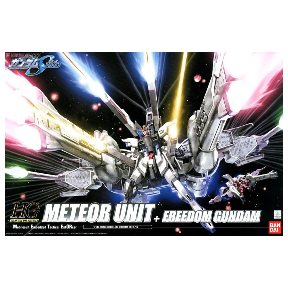Bandai Spirits: Gundam - HG SEED 1/144 Meteor Unit + Freedom Gundam Model Kit #16 (ONLINE ORDER ONLY)
