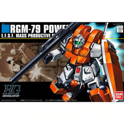 Bandai Spirits: Mobile Suit Gundam - HGUC 1/144 RGM-79 Powered GM Model Kit #67 (ONLINE ORDER ONLY)