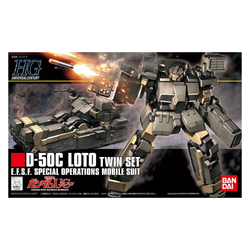 Bandai Spirits: Gundam - HG 1/144 D-50C Loto Twin Set Model Kit (ONLINE ORDER ONLY)