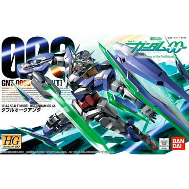 Bandai Spirits: Gundam 00 - HG 1/144 00 Qan[T] Model Kit #66 (ONLINE ORDER ONLY)