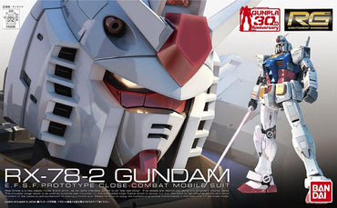 Bandai Spirits: Mobile Suit Gundam - RG 1/144 RX-78-2 Gundam Model Kit (ONLINE ORDER ONLY)