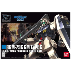 Bandai Spirits: Gundam - HGUC 1/144 RGM-79C GM Type C Model Kit #113 (ONLINE ORDER ONLY)