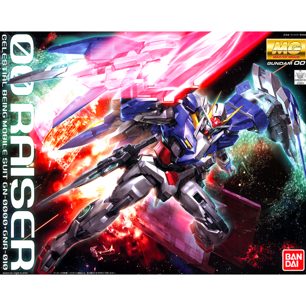 Bandai Spirits: Gundam 00 - MG 1/100 00 Raiser Model Kit (ONLINE ORDER ONLY)