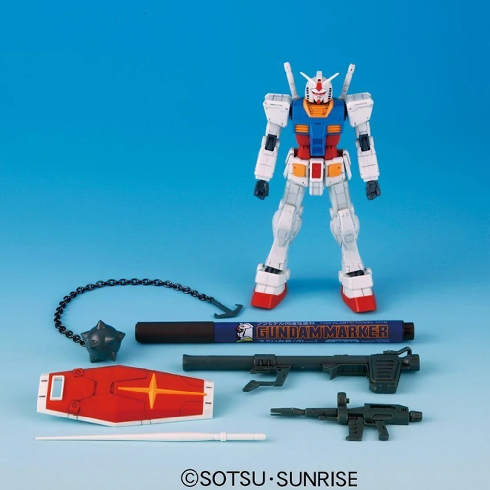 Bandai Spirits: GunPla Starter Set Vol. 2 - HG 1/144 RX-78-2 Gundam (Ver G30th) Model Kit (ONLINE ORDER ONLY)
