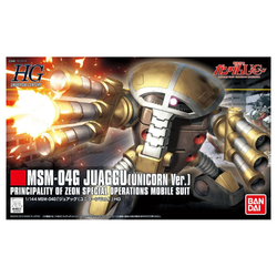 Bandai Spirits: Gundam UC - HGUC 1/144 MSM-04 Juaggu (Unicorn Ver.) Model Kit #139 (ONLINE ORDER ONLY)