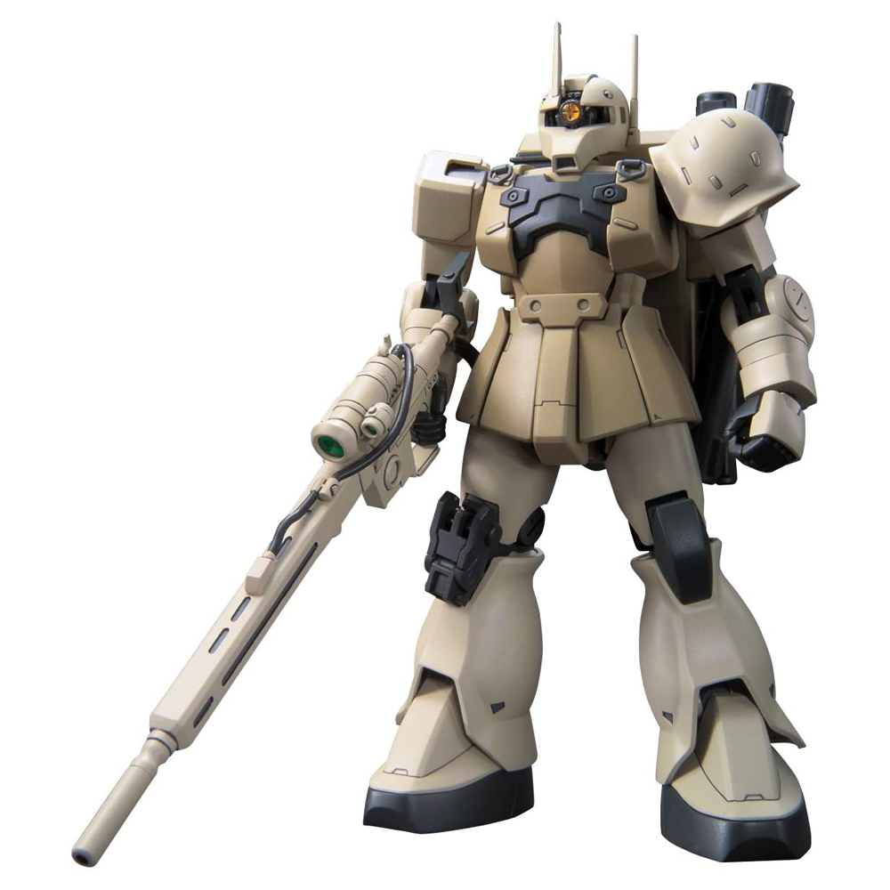 Bandai Spirits: Gundam - HGUC 1/144 MS-05L Zaku I Sniper (Yonem Kirks Custom) Model Kit #137 (ONLINE ORDER ONLY)