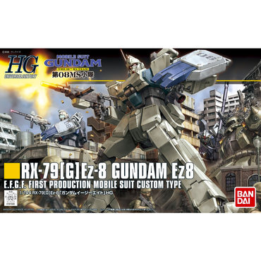 Bandai Spirits: Gundam - HGUC 1/144 RX-79(G) Ez8 Model Kit #155 (ONLINE ORDER ONLY)