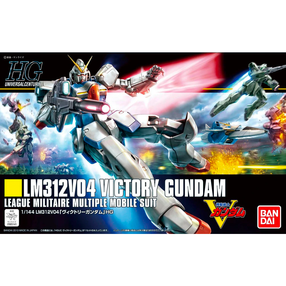 Bandai Spirits: Gundam - HGUC 1/144 LM312V04 Victory Gundam Model Kit #165 (ONLINE ORDER ONLY)