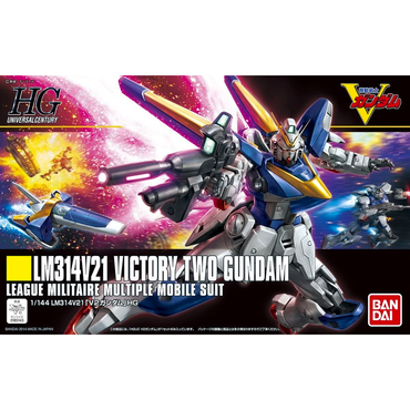 Bandai Spirits: Gundam - HGUC 1/144 LM314V21 Victory 2 Gundam Model Kit #169 (ONLINE ORDER ONLY)