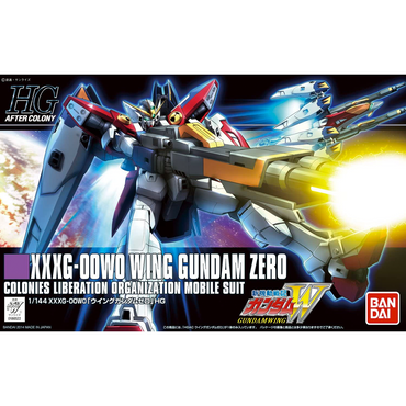 Bandai Spirits: Gundam Wing - HGAC 1/144 Wing Gundam Zero Model Kit #174 (ONLINE ORDER ONLY)