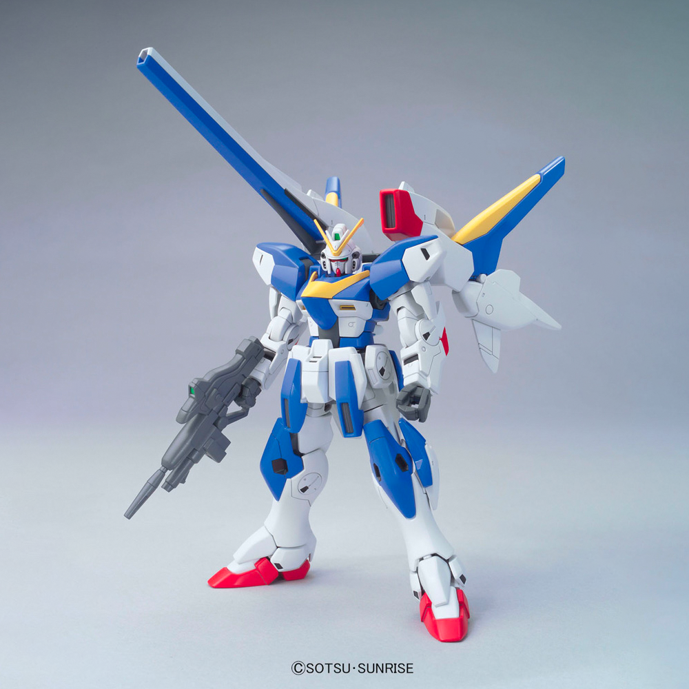 Bandai Spirits: Gundam - HGUC 1/144 LM314V23/24 Victory Two Assault Buster Gundam Model Kit #189 (ONLINE ORDER ONLY)