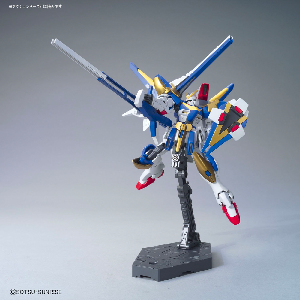 Bandai Spirits: Gundam - HGUC 1/144 LM314V23/24 Victory Two Assault Buster Gundam Model Kit #189 (ONLINE ORDER ONLY)
