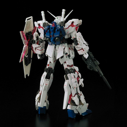 Bandai Hobby: Gundam UC - RG 1/144 Unicorn Gundam (Full Psycho-Frame) Model Kit #25 (ONLINE ORDER ONLY)