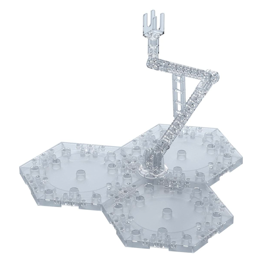 Bandai Spirits: 1/100 Clear Action Base 4 Display Stand (ONLINE ORDER ONLY)