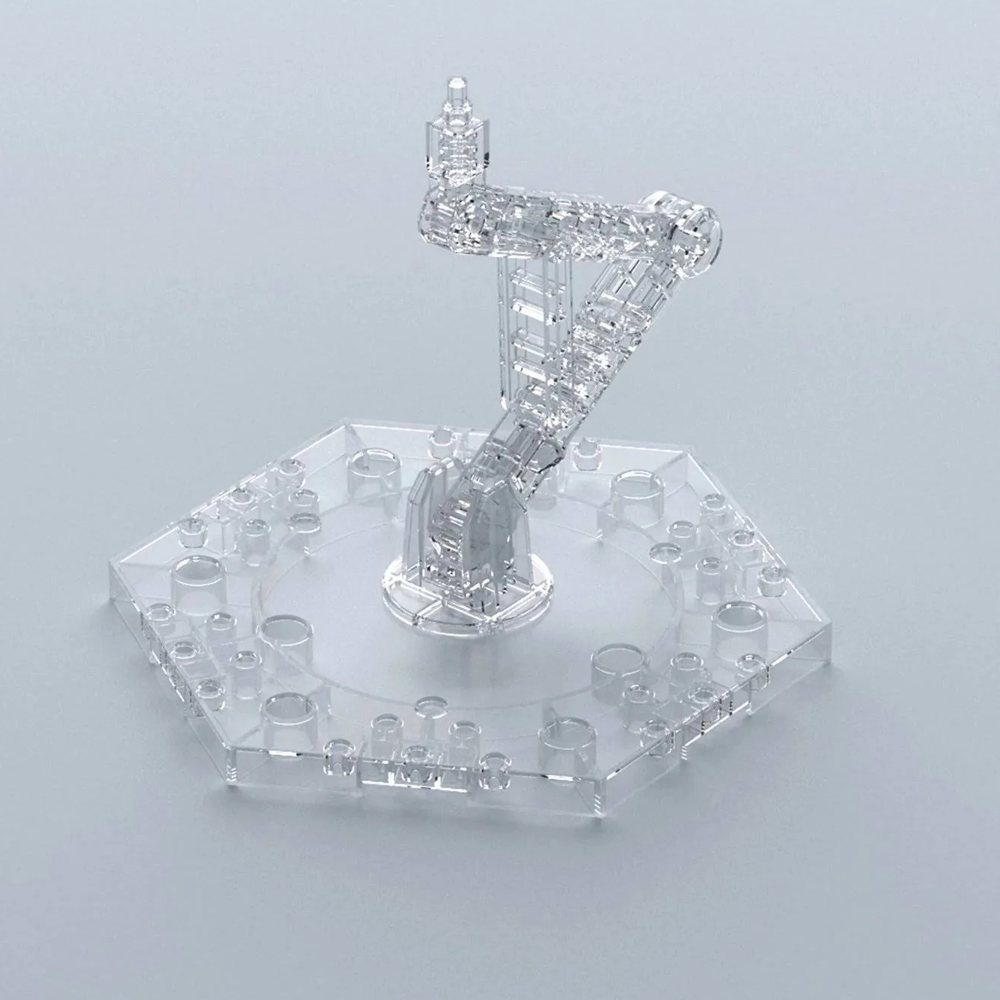 Bandai Spirits: 1/144 Clear Action Base 5 Display Stand (ONLINE ORDER ONLY)
