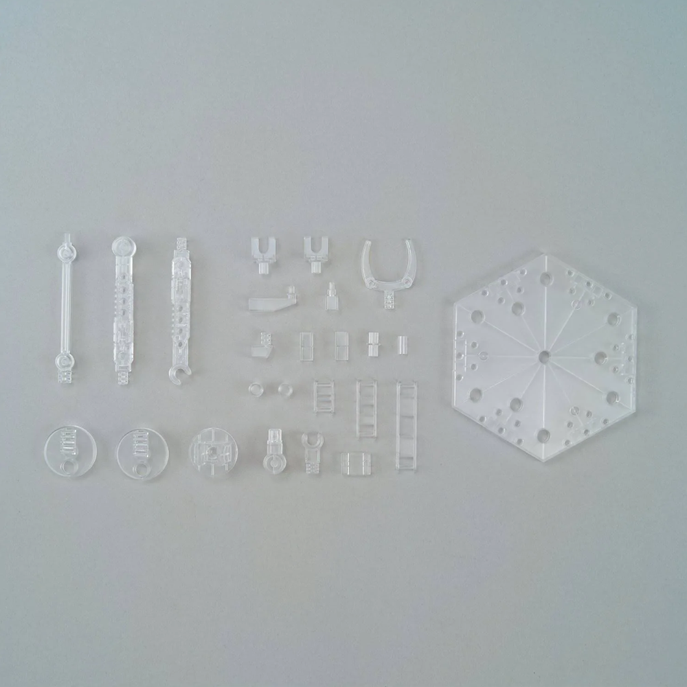 Bandai Spirits: 1/144 Clear Action Base 5 Display Stand (ONLINE ORDER ONLY)
