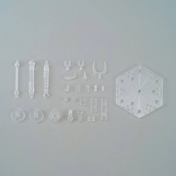 Bandai Spirits: 1/144 Clear Action Base 5 Display Stand (ONLINE ORDER ONLY)