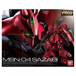 Bandai Spirits: Char's Counterattack - RG 1/144 MSN-04 Sazabi Model Kit #29 (ONLINE ORDER ONLY)