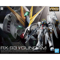 Bandai Hobby: Char's Counterattack - RG 1/144 RX-93 Nu Gundam Model Kit (ONLINE ORDER ONLY)