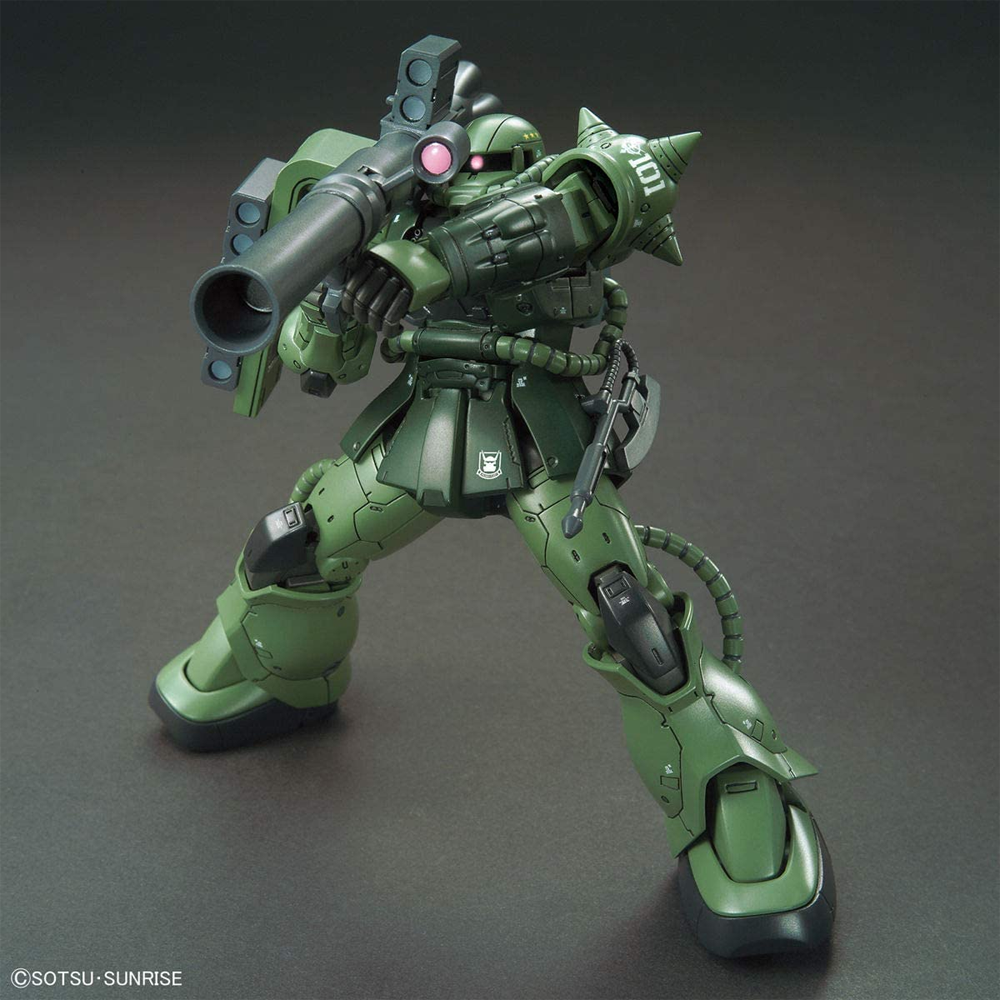 Bandai Spirits: Gundam - HG 1/144 Zaku II (Type C-6/R6) Model Kit #25 (ONLINE ORDER ONLY)