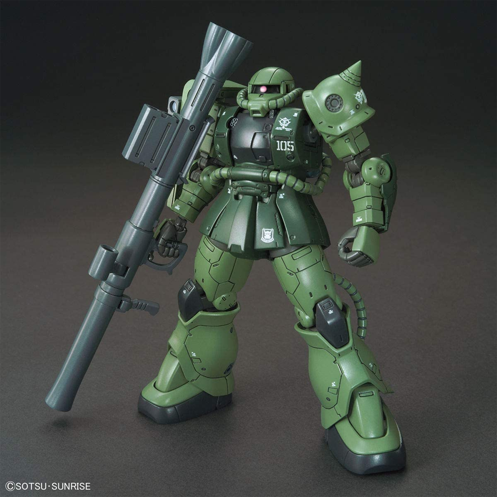 Bandai Spirits: Gundam - HG 1/144 Zaku II (Type C-6/R6) Model Kit #25 (ONLINE ORDER ONLY)