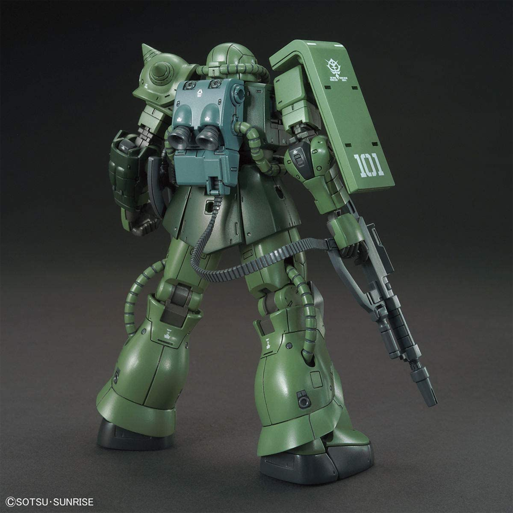 Bandai Spirits: Gundam - HG 1/144 Zaku II (Type C-6/R6) Model Kit #25 (ONLINE ORDER ONLY)