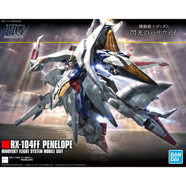 Bandai Spirits: Gundam Hathaway's Flash - HGUC 1/144 Penelope Model Kit #229 (ONLINE ORDER ONLY)