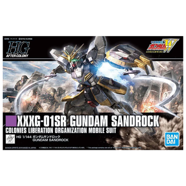 Bandai Spirits: Gundam - HGAC 1/144 XXXG-01SR Gundam Sandrock Model Kit #228 (ONLINE ORDER ONLY)