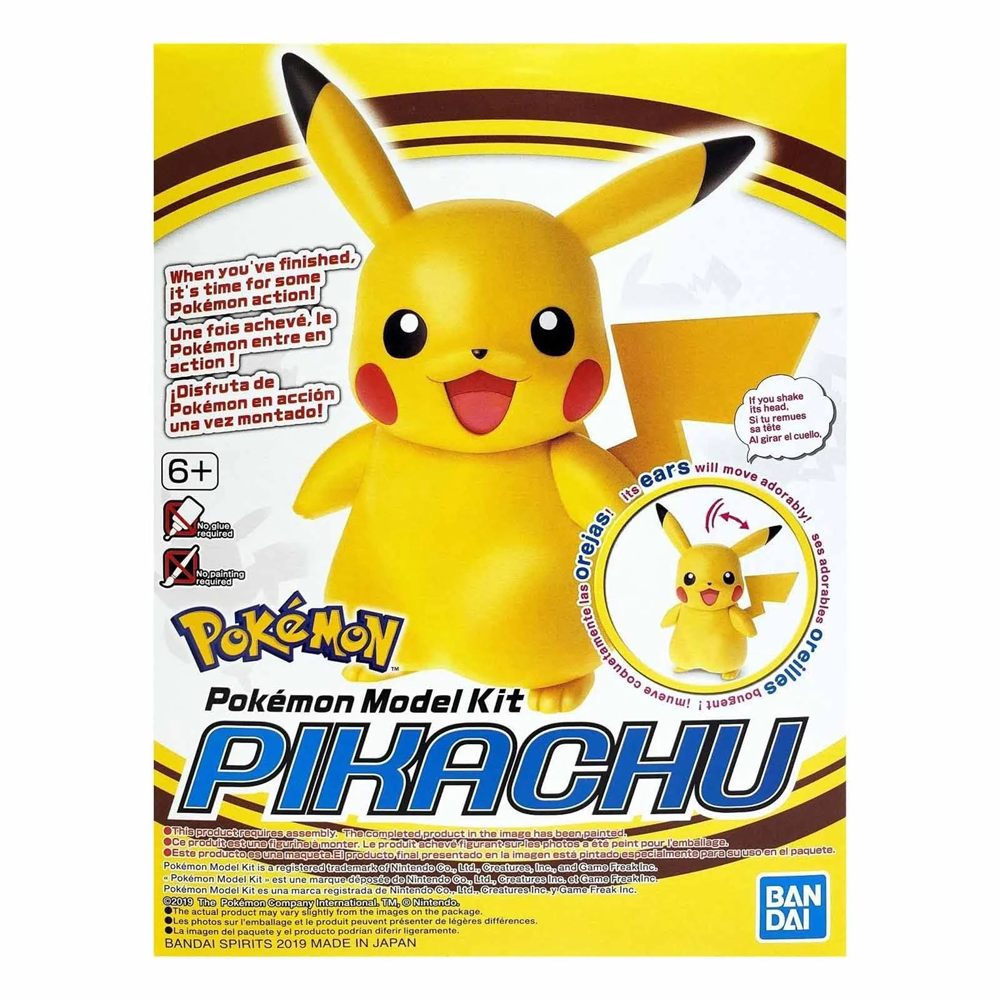 Bandai Spirits: Pokemon - Pikachu Model Kit (ONLINE ORDER ONLY)