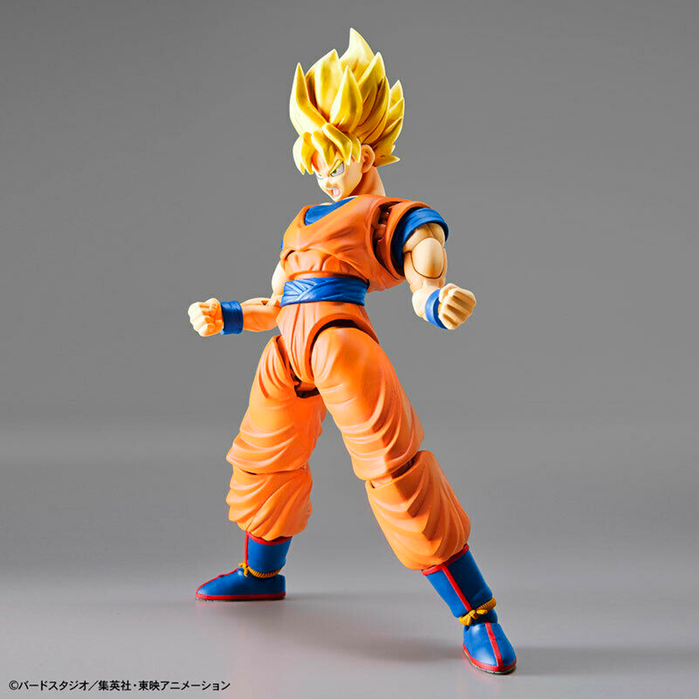 Figure-rise Standard: Dragon Ball Z - Super Saiyan Son Goku (New Packaging) Model Kit (ONLINE ORDER ONLY)