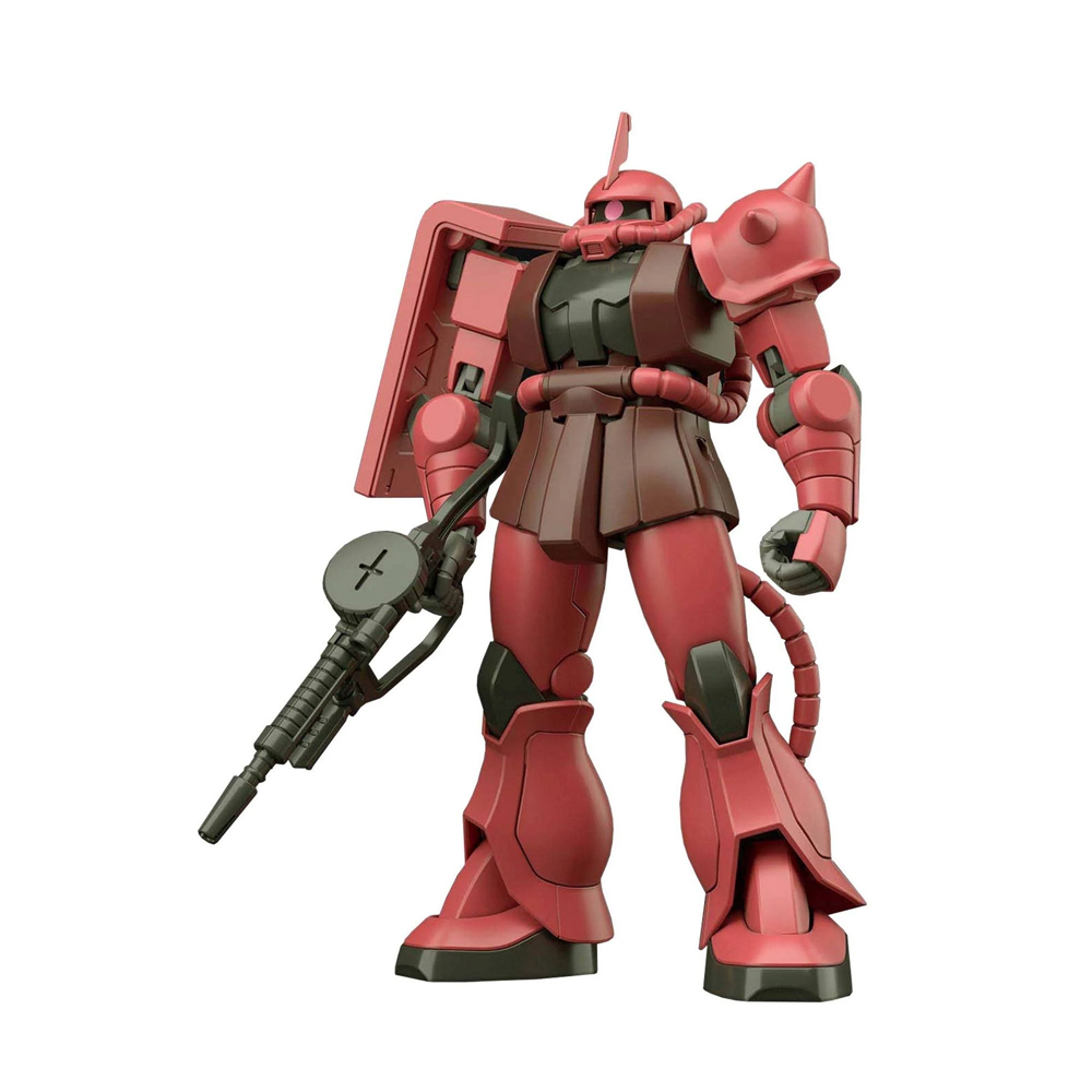 Bandai Spirits: Gundam - HGUC 1/144 MS-06S Char's Zaku II (Char Aznable Custom) Model Kit #234 (ONLINE ORDER ONLY)