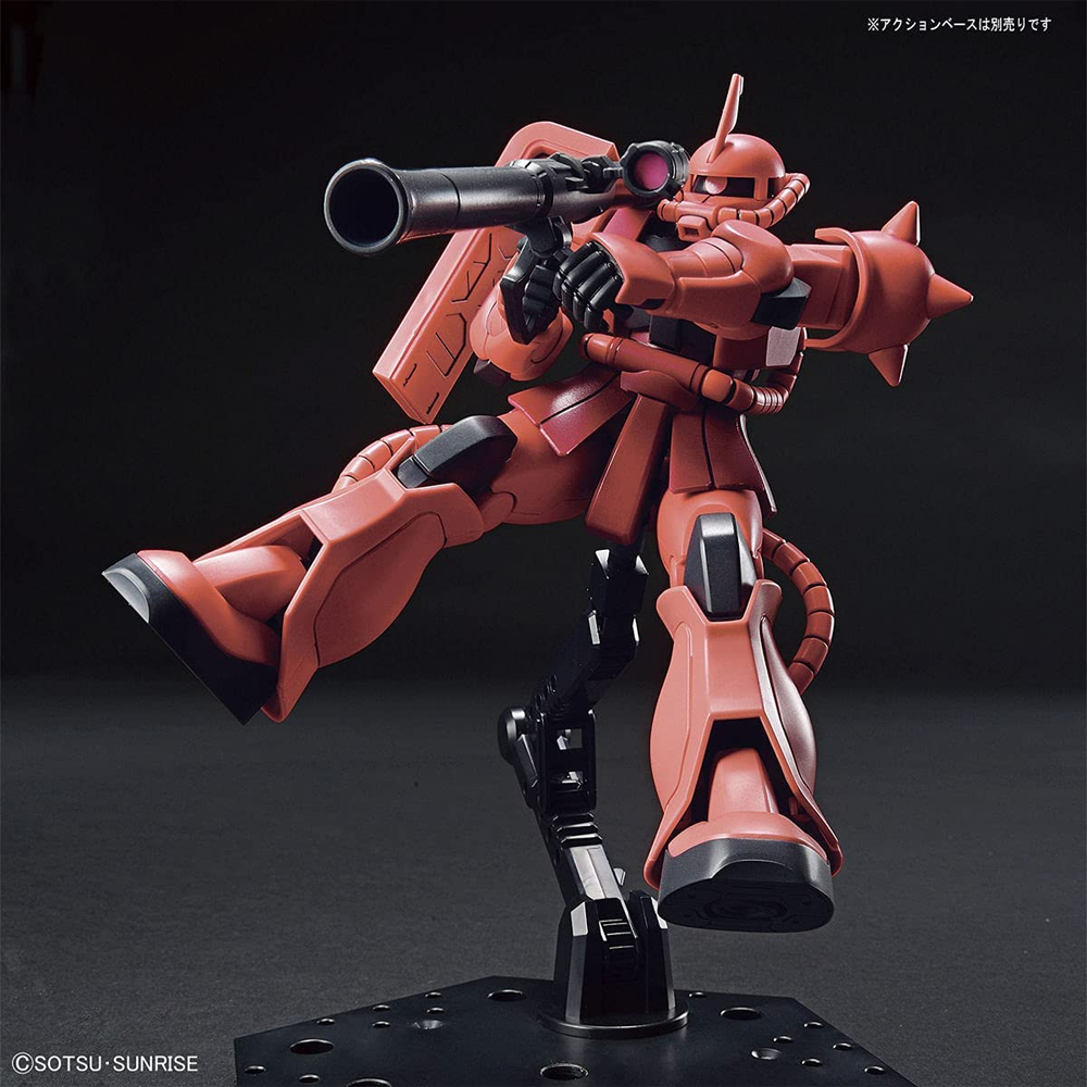 Bandai Spirits: Gundam - HGUC 1/144 MS-06S Char's Zaku II (Char Aznable Custom) Model Kit #234 (ONLINE ORDER ONLY)