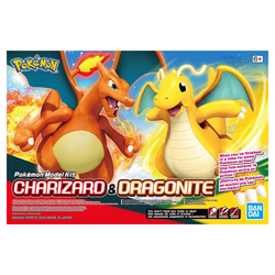 Bandai Spirits: Pokemon - Charizard and Dragonite Model Kit (ONLINE ORDER ONLY)