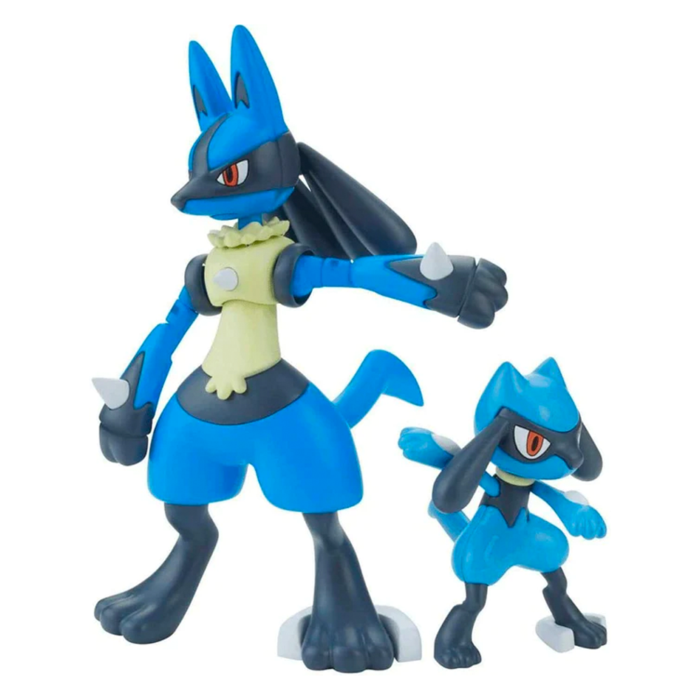 Bandai Spirits: Pokemon - Riolu & Lucario Model Kit Set (ONLINE ORDER ONLY)
