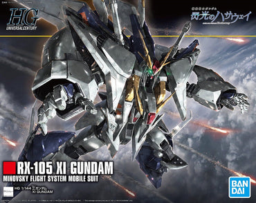 Bandai Hobby: Xi Gundam - HG 1/144 Hathaway's Flash Model Kit #238 (ONLINE ORDER ONLY)