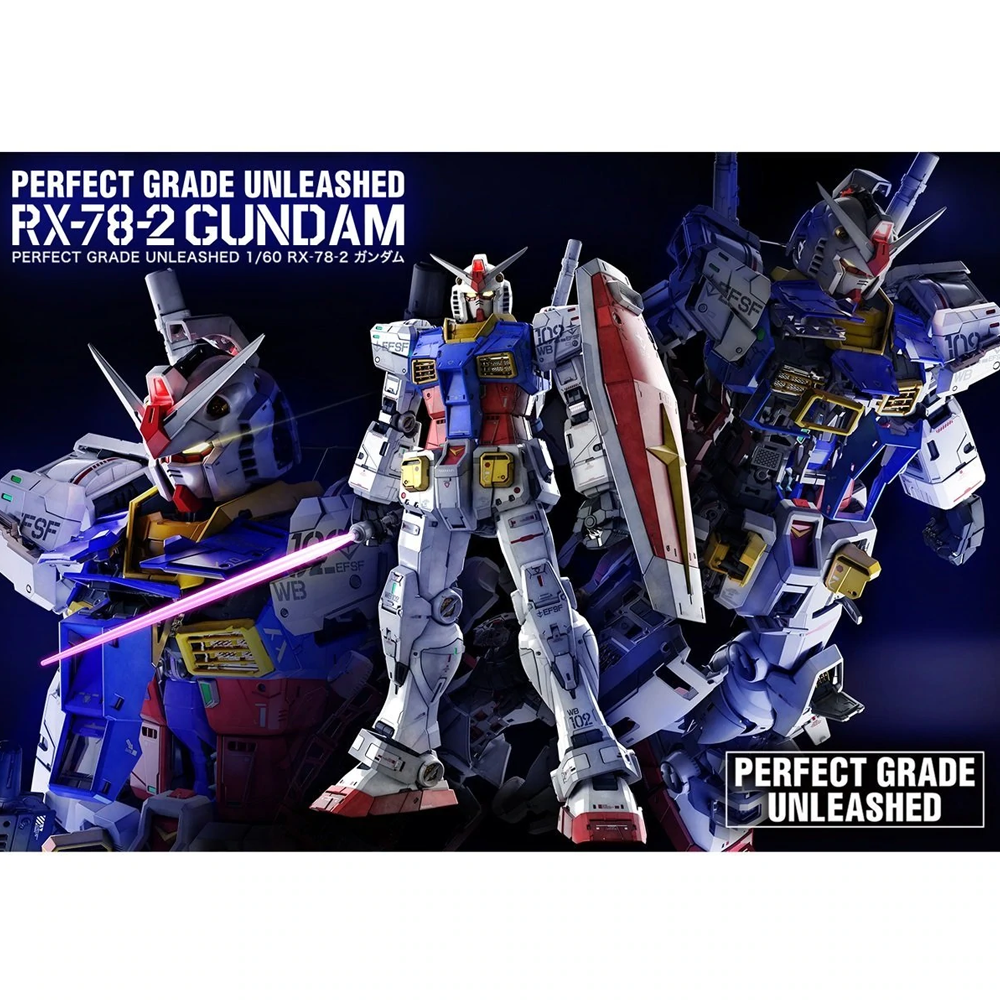 Bandai Spirits: Gundam - PG Unleashed 1/60 RX-78-2 Gundam Model Kit (ONLINE ORDER ONLY)