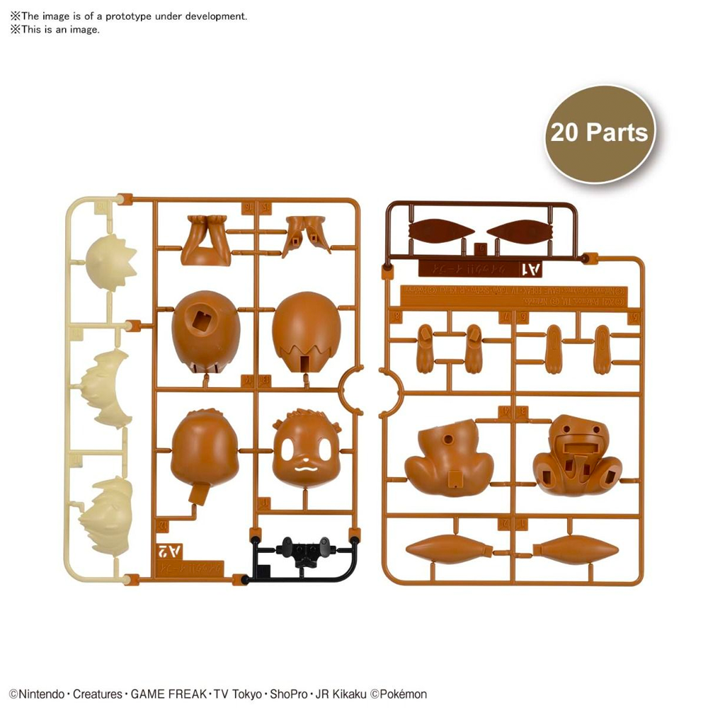 Bandai Spirits: Pokemon - 04 Eevee Model Kit Quick!! (ONLINE ORDER ONLY)