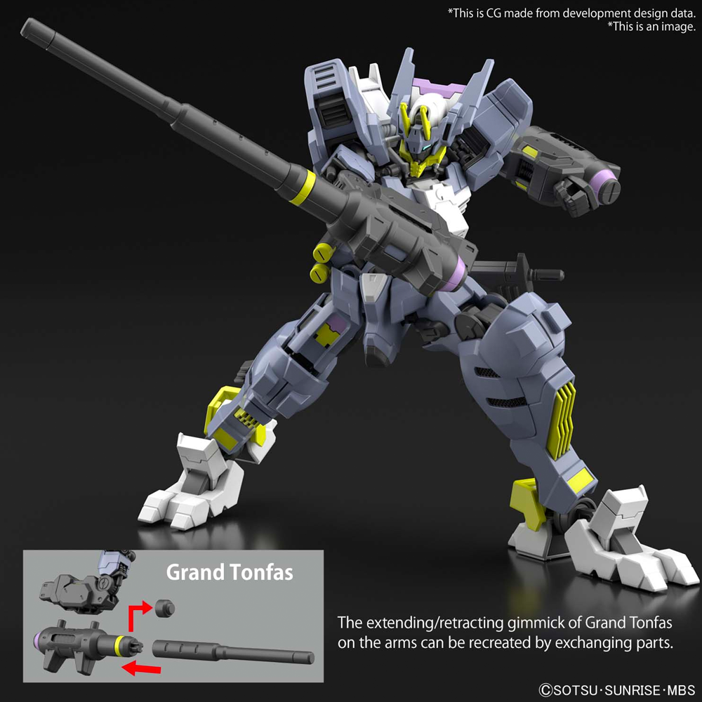 [PRE-ORDER] Bandai Spirits: Gundam IBO - HG 1/144 Gundam Asmoday Model Kit #43 (ONLINE ORDER ONLY)