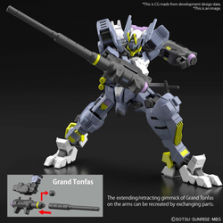 [PRE-ORDER] Bandai Spirits: Gundam IBO - HG 1/144 Gundam Asmoday Model Kit #43 (ONLINE ORDER ONLY)