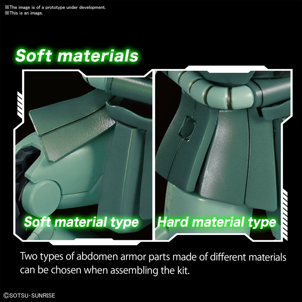 Bandai Spirits: Gundam - HGUC 1/144 MS-06 Zaku II Model Kit #241 (ONLINE ORDER ONLY)