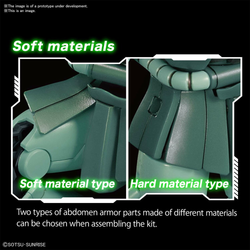 Bandai Spirits: Gundam - HGUC 1/144 MS-06 Zaku II Model Kit #241 (ONLINE ORDER ONLY)