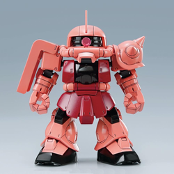Bandai Hobby: Hello Kitty X SD Gundam Cross Silhouette - Hello Kitty MS-06S Char's Zaku II Model Kit (ONLINE ORDER ONLY)