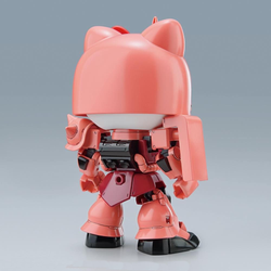 Bandai Hobby: Hello Kitty X SD Gundam Cross Silhouette - Hello Kitty MS-06S Char's Zaku II Model Kit (ONLINE ORDER ONLY)