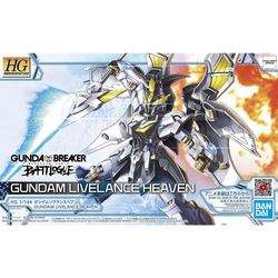 Bandai Spirits: Gundam Breaker Battlogue - HG 1/144 Gundam Livelance Heaven Model Kit (ONLINE ORDER ONLY)