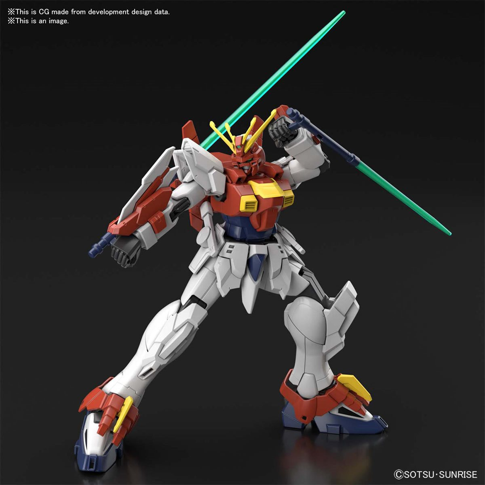 Bandai Hobby: Gundam Breaker Battlogue - HG 1/144 Blazing Gundam Model Kit (ONLINE ORDER ONLY)