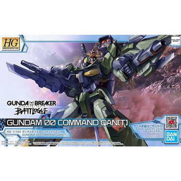 Bandai Spirits: Gundam Breaker Battlogue - HG 1/144 Gundam 00 Command QAN[T] Model Kit (ONLINE ORDER ONLY)