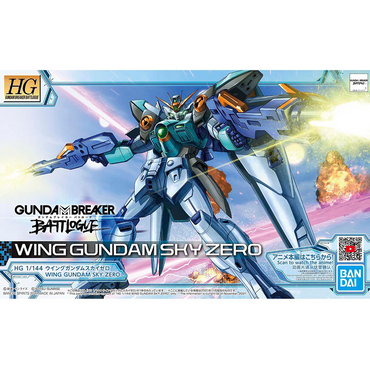 Bandai Spirits: Gundam Breaker Battlogue - HG 1/144 Wing Gundam Sky Zero Model Kit (ONLINE ORDER ONLY)