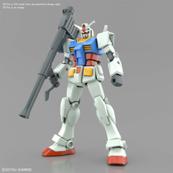 Bandai Spirits: Mobile Suit Gundam - RX-78-2 Gundam (Full Weapon Set) Entry Grade Model Kit (ONLINE ORDER ONLY)