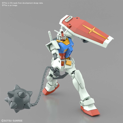 Bandai Spirits: Mobile Suit Gundam - RX-78-2 Gundam (Full Weapon Set) Entry Grade Model Kit (ONLINE ORDER ONLY)