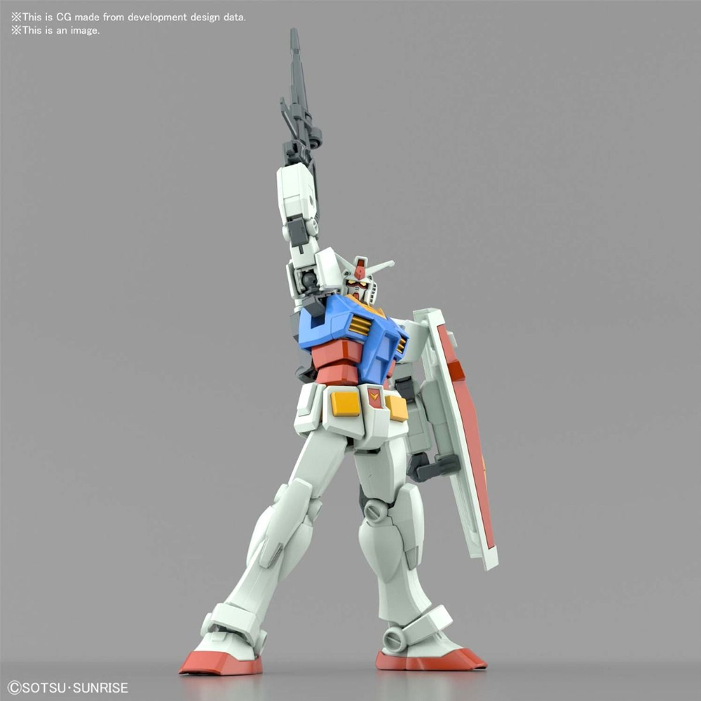 Bandai Spirits: Mobile Suit Gundam - RX-78-2 Gundam (Full Weapon Set) Entry Grade Model Kit (ONLINE ORDER ONLY)
